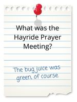 The bug juice was green, of course.